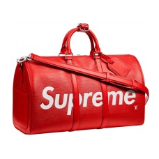 Louis Vuitton x Supreme Keepall Bandouliere 45 M53419 Epi Bőr Táska