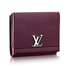 Louis Vuitton Lockme II Kompakt Pénztárca M64837 Taurillon Bőr