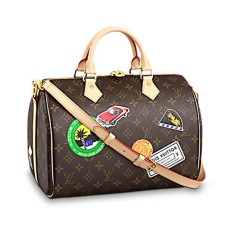 Louis Vuitton Speedy Bandouliere 30 My World Tour P00174 Monogram Vászon Táska