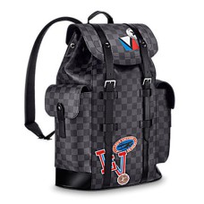 Louis Vuitton Christopher Hátizsák PM N41055 Damier Grafitszürke Vászon