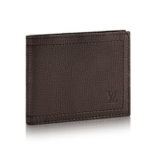 Louis Vuitton Kompakt Pénztárca Utah Bőr M64136