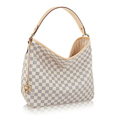 Louis Vuitton N41464 Elbűvölő MM Damier Azúrkék Vászon Hobo Táska
