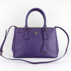Prada Galleria táska 1801 Saffiano bőr 30cm lila