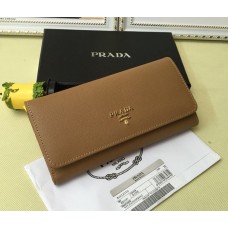 Prada 1M1132 Barna Saffiano Bőr Pénztárca