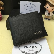 Prada Férfi Bőr Pénztárca 0334 Fekete