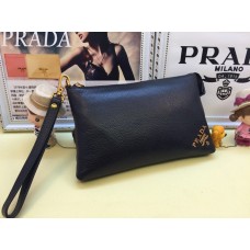 Prada Férfi Bőr Táska 3318 Fekete