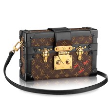 Louis Vuitton M40273 Petite Malle Crossbody Táska Monogram Vászon M40273