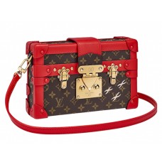 Louis Vuitton M40274 Petite Malle Crossbody Táska Monogram Vászon M40274