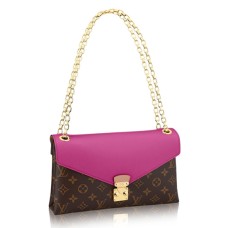 Louis Vuitton M41635 Pallas Lánc Válltáska Monogram Vászon