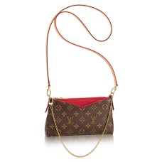 Louis Vuitton Pallas Clutch Crossbody Táska Monogram Vászon M41638 [SKUA1DA2DA61A]