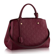 Louis Vuitton M43258 Montaigne MM táska Monogram Empreinte bőr