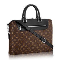 Louis Vuitton M54019 Porte-Documents Jour aktatáska Monogram Macassar Canvas