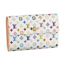Louis Vuitton Alexandra Pénztárca Monogram Többszínű Vászon M60083