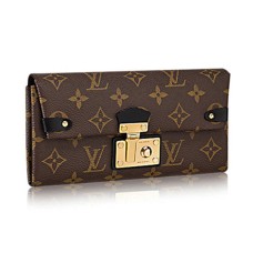 Louis Vuitton M61499 Háromszög Láncos Pénztárca Monogram Vászon