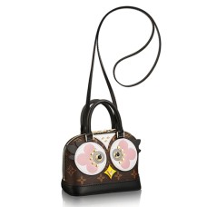 Louis Vuitton Nano Alma Crossbody Táska Monogram Vászon M61708 [Személyre Szabás]