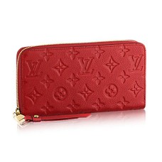 Louis Vuitton M61865 Zippy Wallet Monogram Empreinte bőr