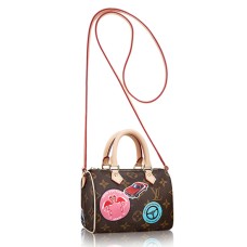 Louis Vuitton M62208 Nano Speedy Crossbody Táska Monogram Vászon M62208