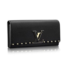 Louis Vuitton M64102 Capucines pénztárca Taurillon bőr