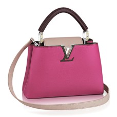 Louis Vuitton M90391 Capucines BB táska Taurillon bőr
