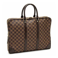 Louis Vuitton N41124 Porte-Documents Voyage aktatáska Damier Ebene Canvas