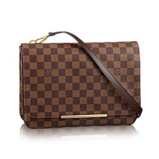 Louis Vuitton N41253 Hoxton GM Crossbody táska Damier Ebene Canvas
