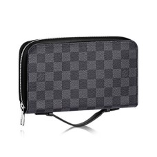 Louis Vuitton Damier Gaphite Vászon Pénztárca N41503 Zippy XL
