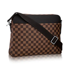 Louis Vuitton N41569 Jake Messenger MM futártáska Damier Ebene Canvas