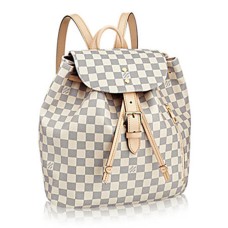 Louis Vuitton N41578 Sperone hátizsák Damier Azur Canvas