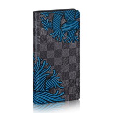 Louis Vuitton N41677 Brazza pénztárca Damier grafit vászon