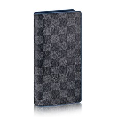 Louis Vuitton N41688 Brazza pénztárca Damier grafit vászon
