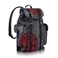 Louis Vuitton Christopher PM Hátizsák Damier Grafitszürke Vászon N41709