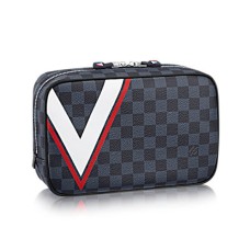 Louis Vuitton N44031 Damier Kobalt Vászon Piperetáska