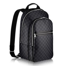 Louis Vuitton N58024 Michael hátizsák Damier Graphite Canvas