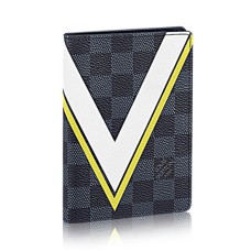 Louis Vuitton útlevéltok Damier Cobalt Canvas N60101