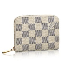 Louis Vuitton Damier Azur Vászon Pénztárca N63069