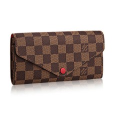 Louis Vuitton N63543 Josephine pénztárca Damier Ebene vászon