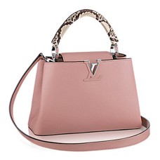 Louis Vuitton N92042 Capucines BB Tote Bag Taurillon bőr